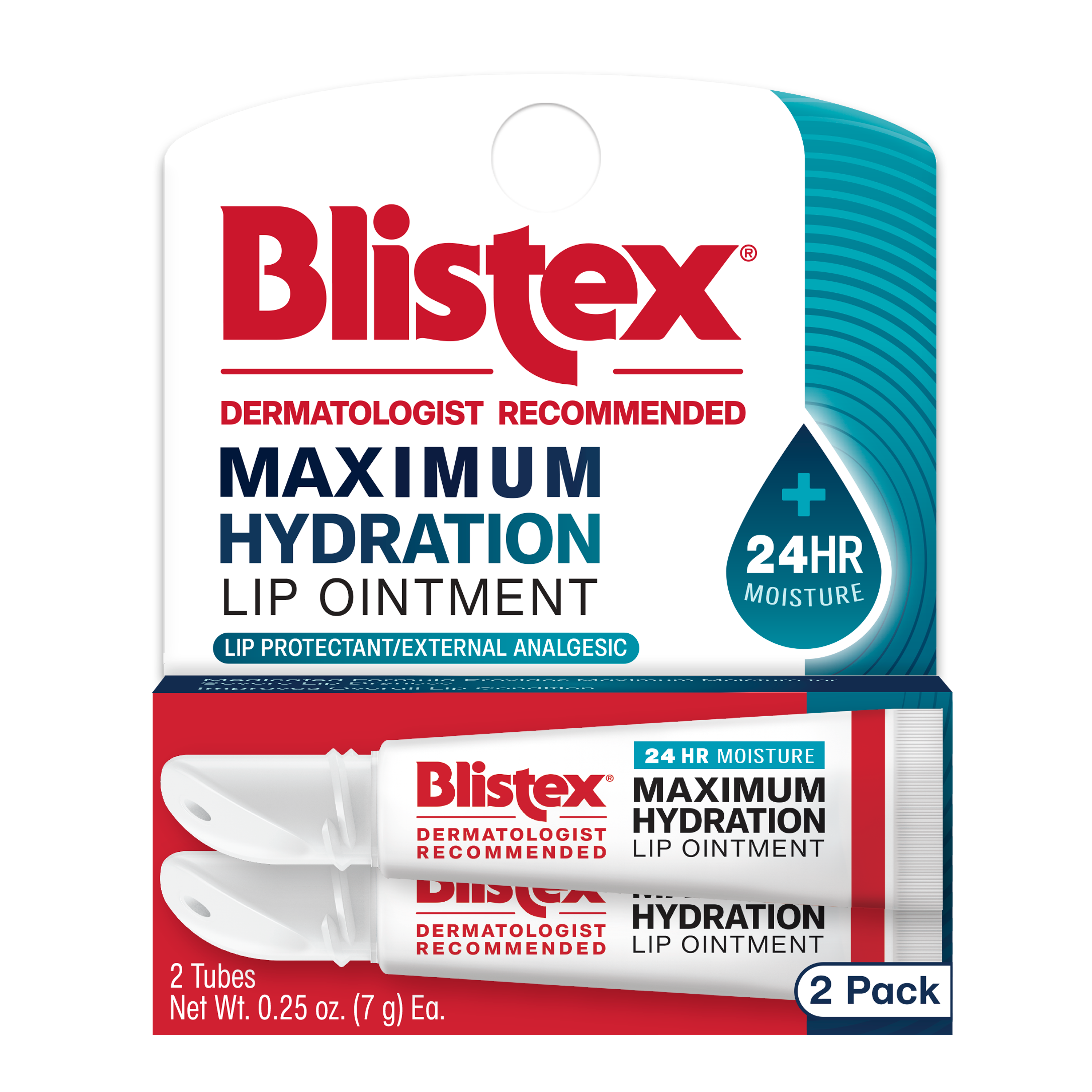 Blistex Medicated Lip Ointment - 3ct/0.63oz: Soothing, Alkaline-Free, Unflavored
