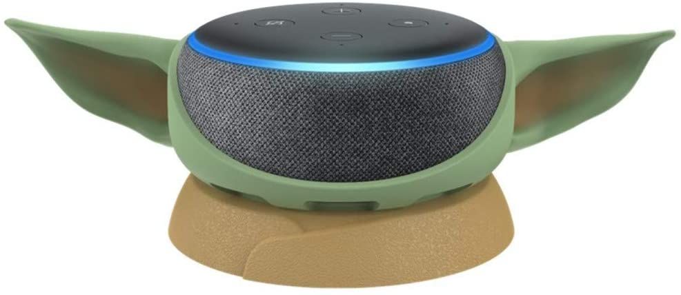 Amazon&#039;s 3rd Gen. Echo Dot with Mandalorian The Child Stand is 35% off for Prime Day 2021, saving you $23.