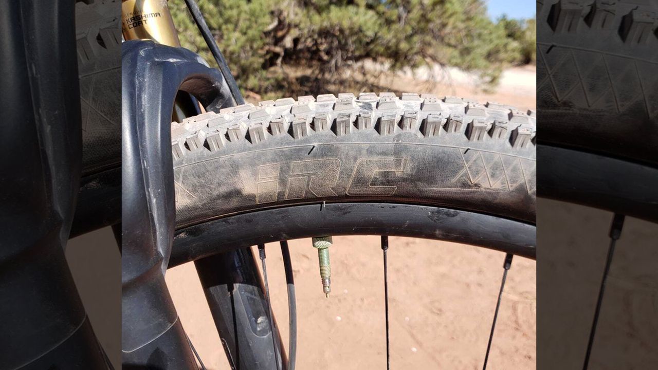 Peter Stetina's Canyon Lux full-suspension 29er