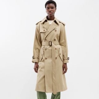 Polo Ralph Lauren Belted Cotton-Twill Trench Coat