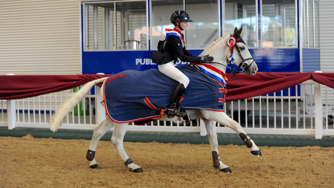 Tabitha Kyle and Lissduff Royal win the 138cm championship