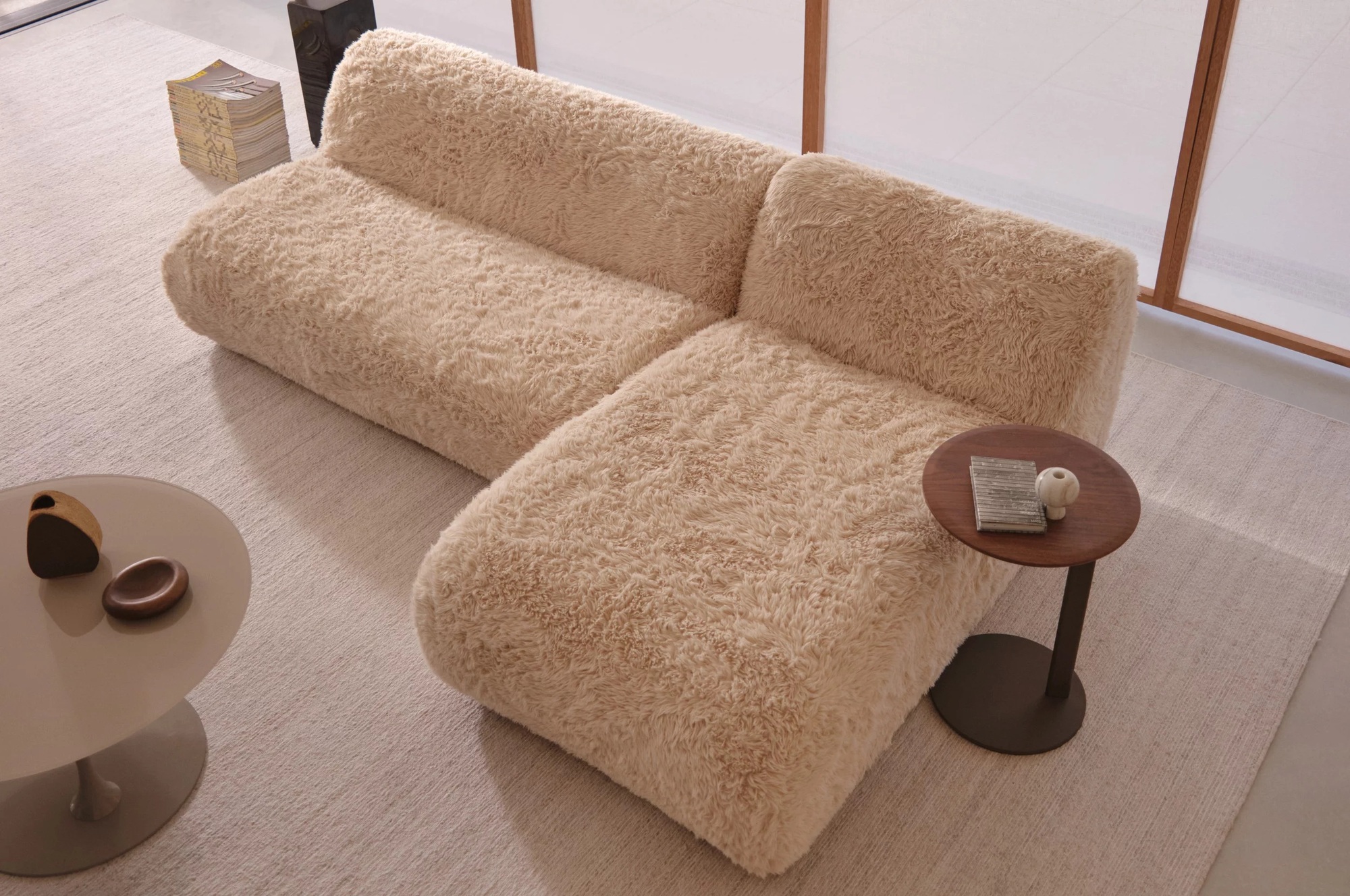 King Living 1977 Sofa in woolly fabric