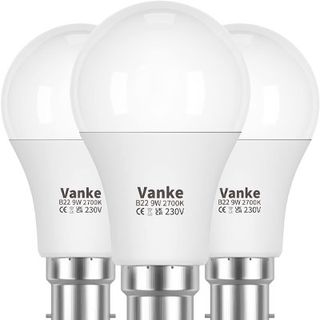 warm white three pack of light bulbs