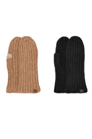 Women's Chunky Rib Mitten