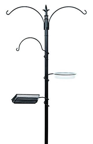 Gardman A04389 Bird Feeding Station, Black, 3.5x67.5x226 Cm