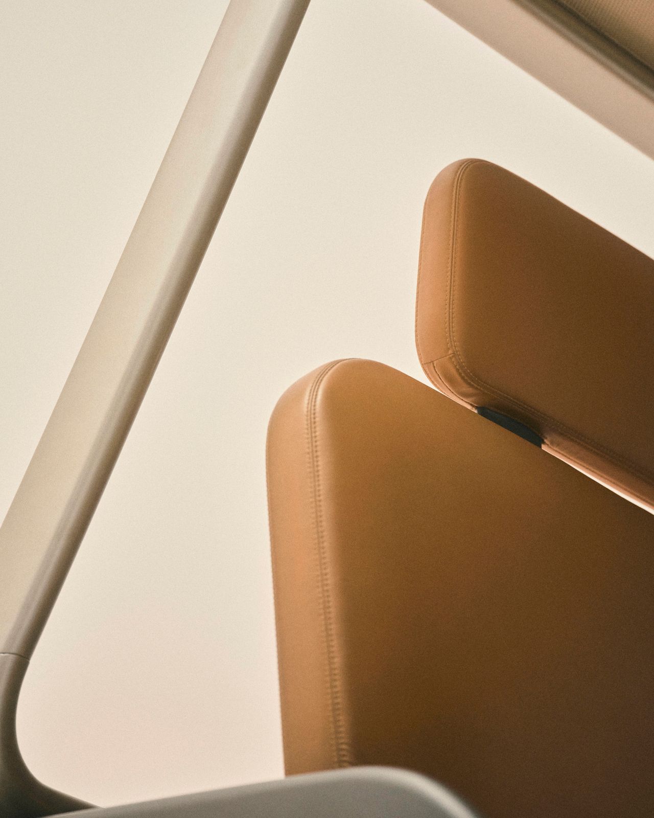 The industrial design uses durable materials and simple details