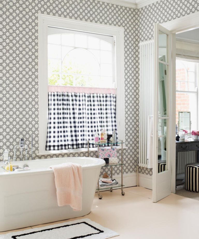 6 small bathroom wallpaper ideas to unfurl in your space | Real Homes