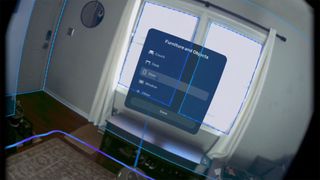 Setting up a room for mixed reality on a Meta Quest Pro