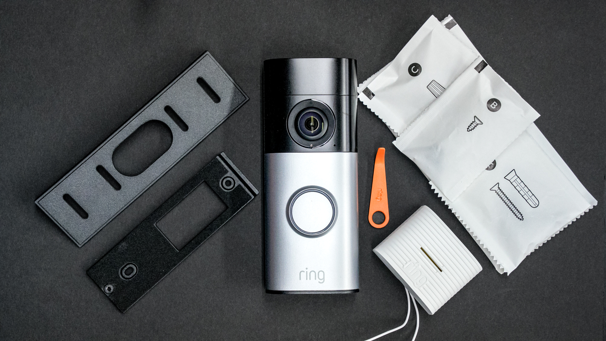 Ring Wired Doorbell Plus (2nd gen) unboxed