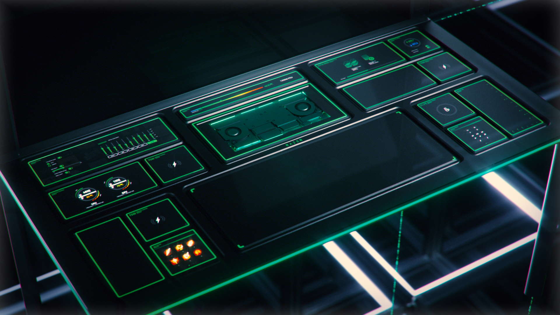 Razer Project Sophia gaming desk concept