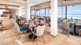 Seascape restaurant at Waves Hotel & Spa