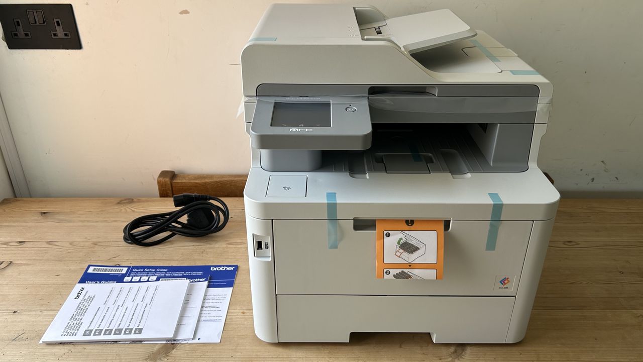 Brother MFC-L8395CDW / MFC-L8390CDW during our testing process