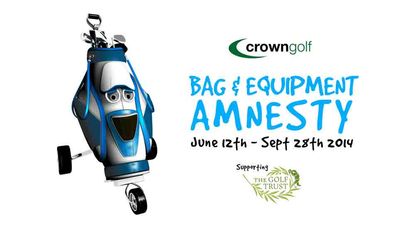 Crown Golf bag and equipment amnesty