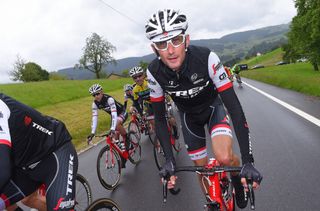 Trek-Segafredo's Fr&auml;nk Schleck smiles for the camera