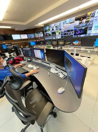 CJ OliveNetworks main control room