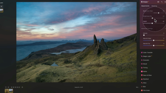 Luminar Neo photo editor