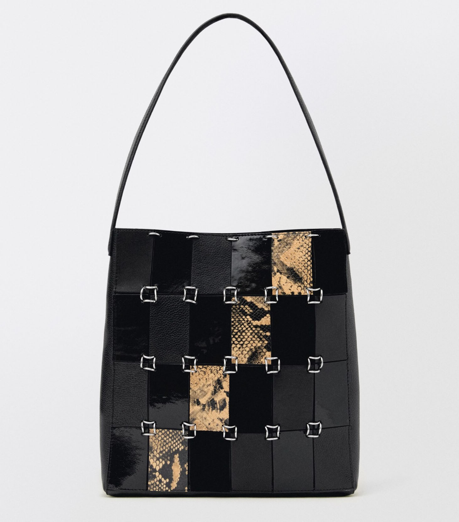 Desigual, Faux Leather Shoulder Bag