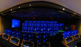 Supershooter 11 Main Control Room