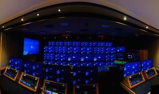 Supershooter 11 Main Control Room