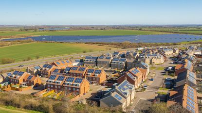 solar panels on houses 