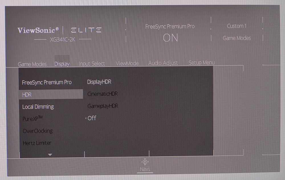 ViewSonic Elite XG341C-2K