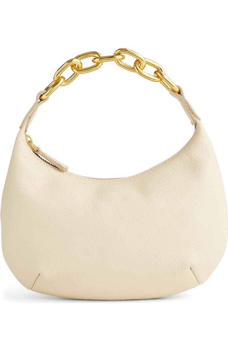 Micro Chain Hold Handle Hobo Bag