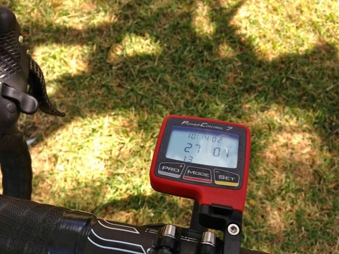 SRM Powermeters are almost a standard-issue item in the peloton these days