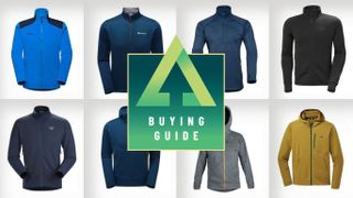 Collage of the best fleece jackets