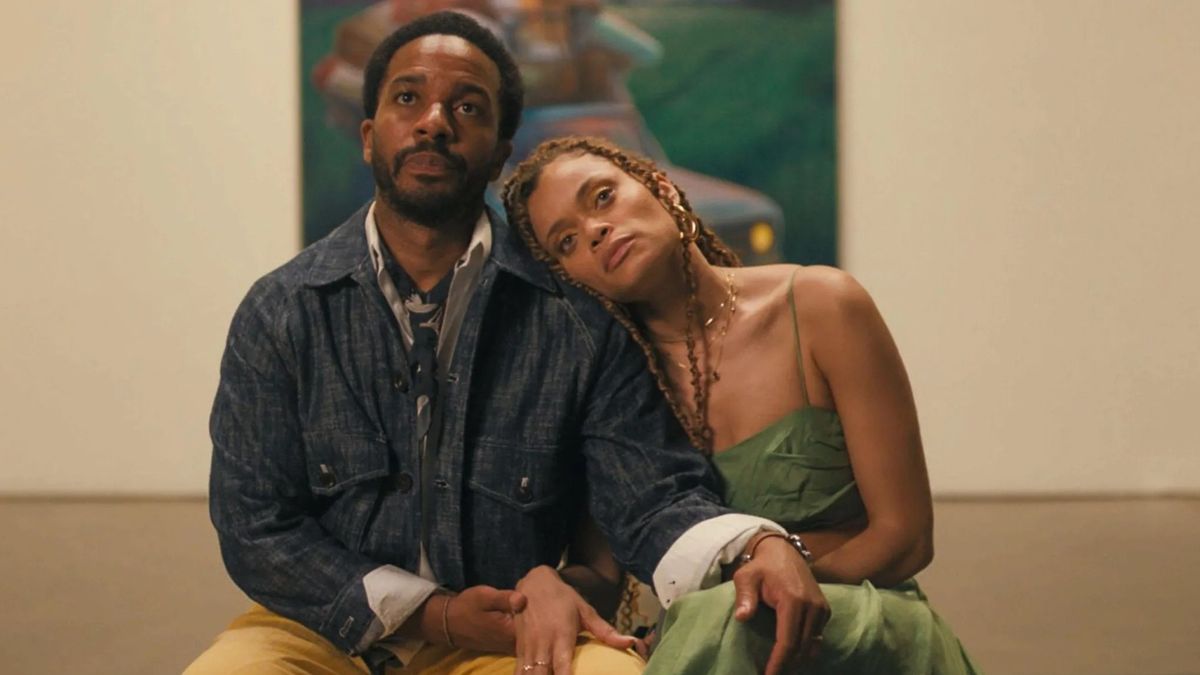 André Holland and Andra Day in Exhibiting Forgiveness