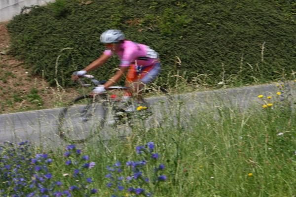Marianne Vos (Netherlands) descends.