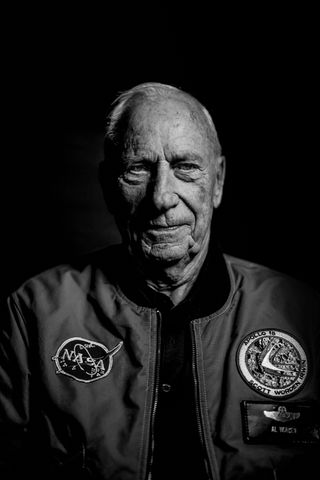 Canon ambassador and professional photographer Clive Booth took Al Worden's portrait