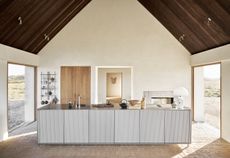 Vipp V3 Kitchen in cabin-like home