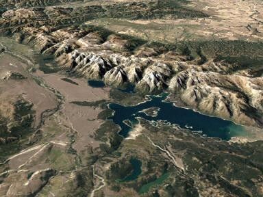 You can see how big the Grand Tetons are...