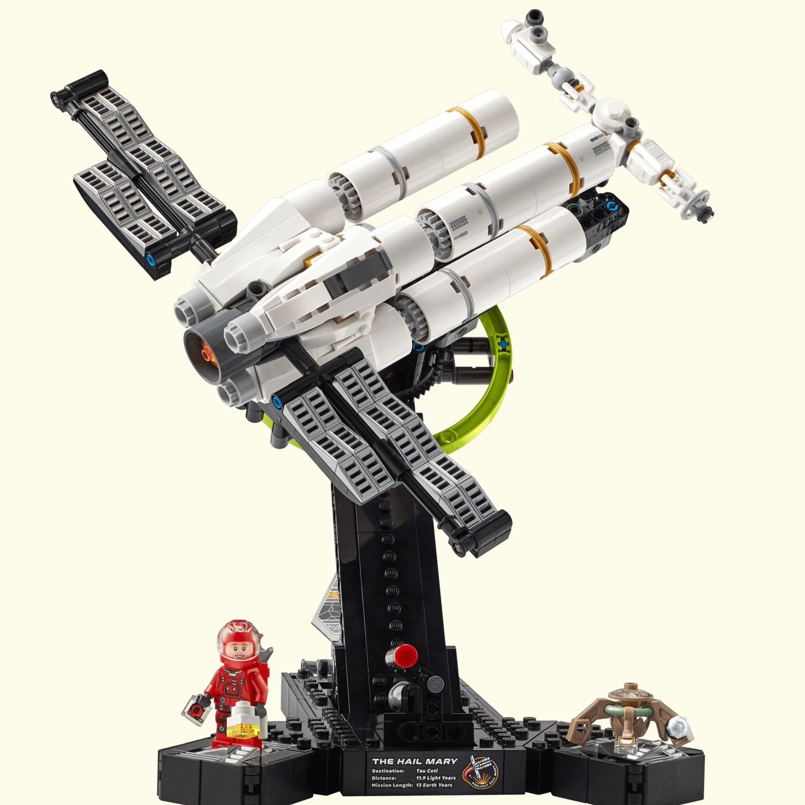 A Lego 'Project Hail Mary' set just soared into the stratosphere, breaking the Guinness World Record for highest flight | Space A Lego 'Project Hail Mary' set just soared into the stratosphere, breaking the Guinness World Record for highest flight | Space