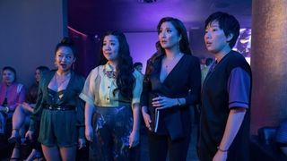 Stephanie Hsu, Sherry Cola, Ashley Park and Sabrina Wu in Joy Ride