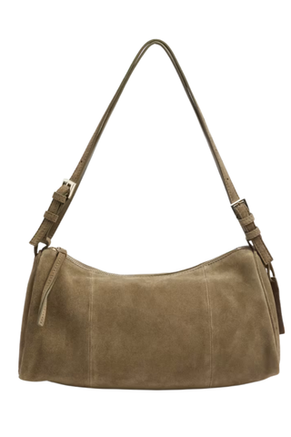 Suede Shoulder Bag