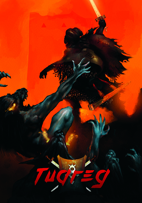 African comics; comic book cover with blue hands reaching up