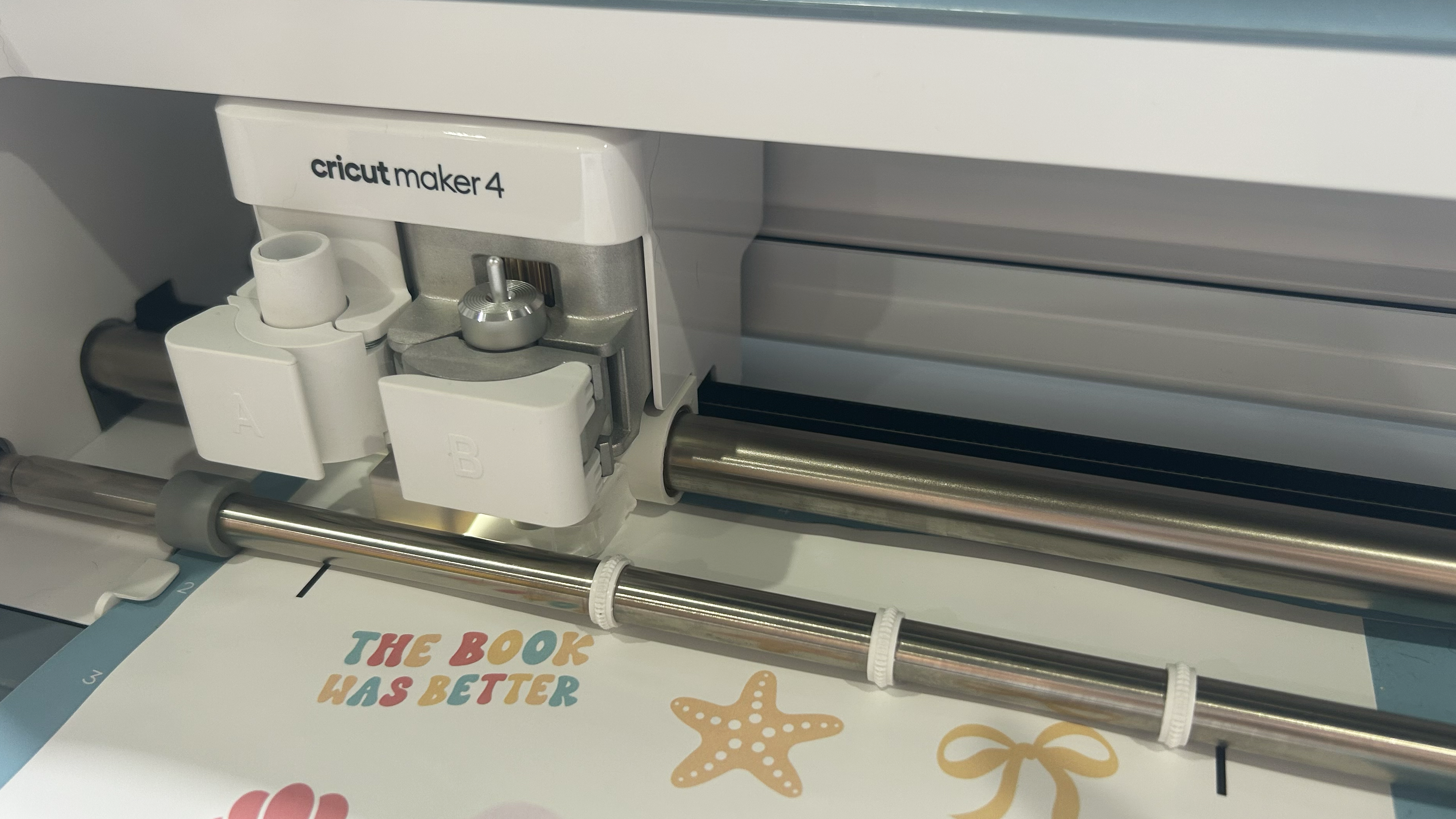 Cricut mid cut on Sticker paper