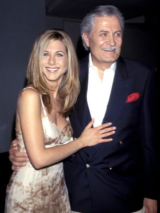 Jennifer Aniston and her dad