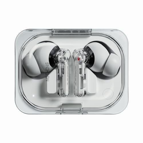 Nothing Ear (a) Wireless Earbuds, 45db Hybrid Noise Cancelling Earbuds, Hi-Res Audio, Advanced Equaliser, Dual Connect, 6 Mics, 42.5h Playtime Ear Buds Wireless Bluetooth, White