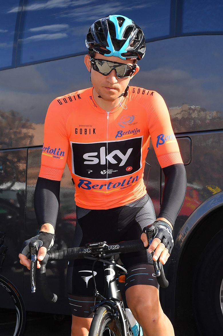 Michal Kwiatkowski got a jersey to wear after a solid second stage