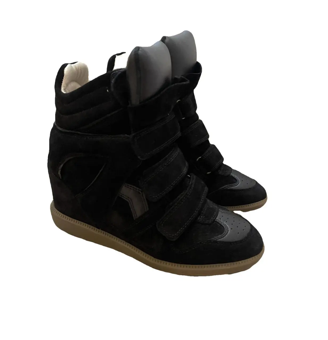 ISABEL MARANT, Beckett leather trainers