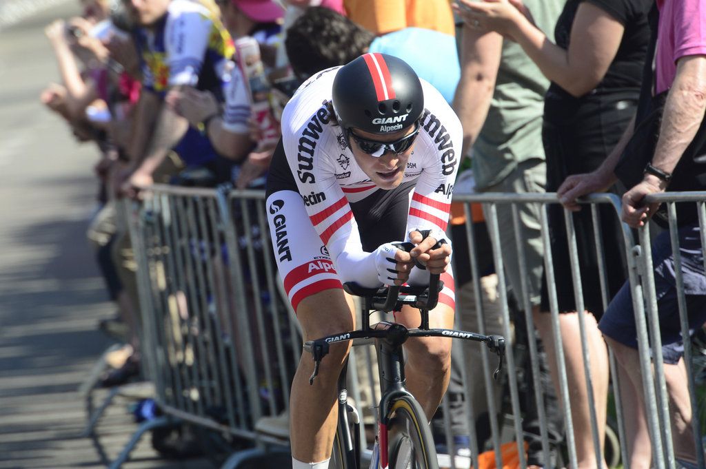 Georg Preidler (Giant-Alpecin) riding to 13th