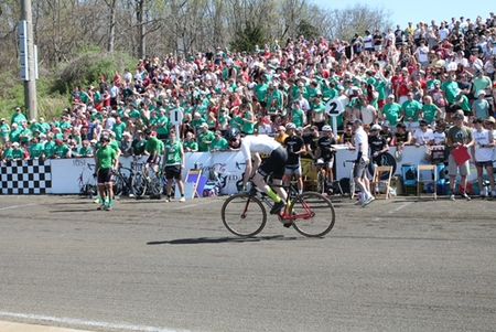 Jake Richards in the Little 500