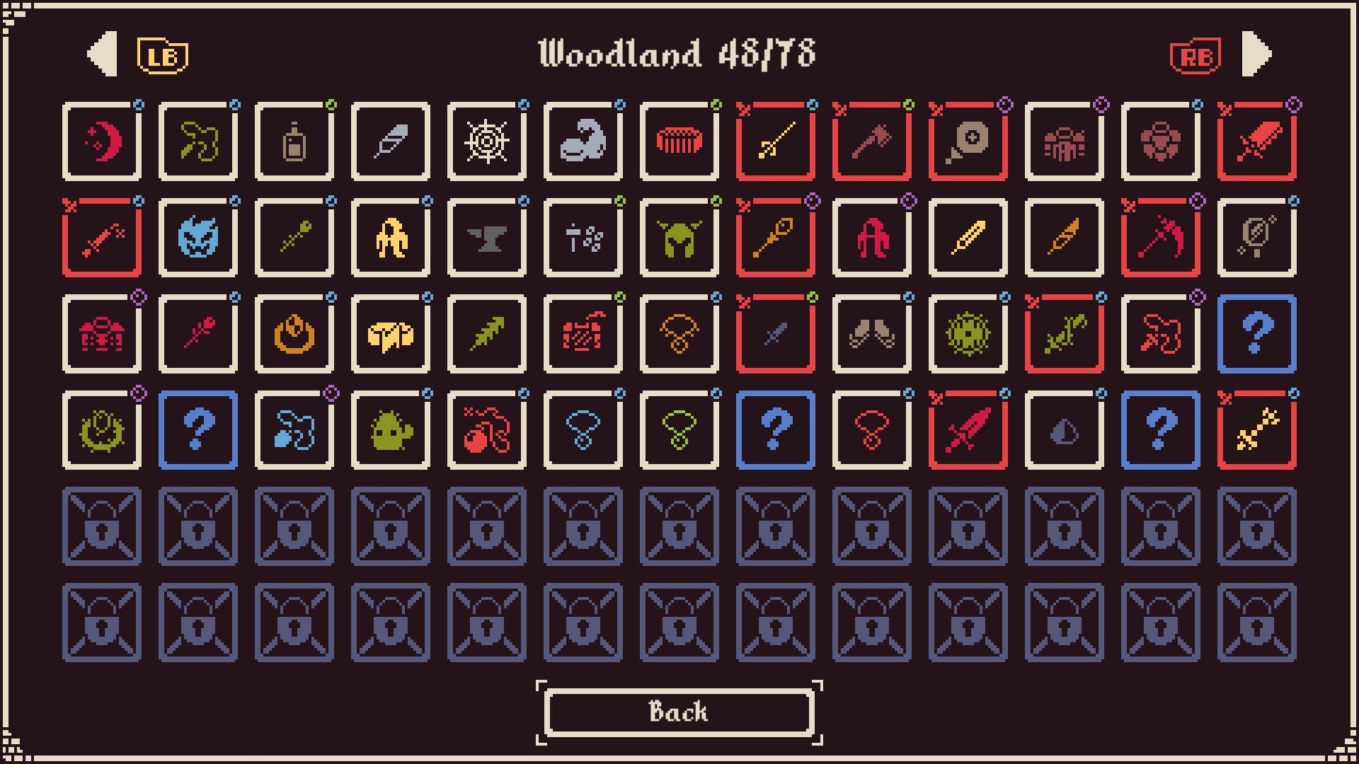 The item unlock screen in He Is Coming.