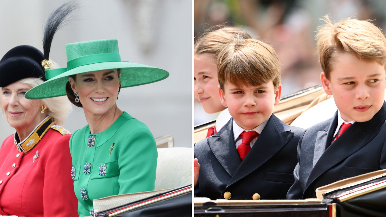 Kate&#039;s warning to George, Charlotte, and Louis during Trooping the Colour revealed 