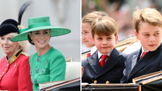 Kate's warning to George, Charlotte, and Louis during Trooping the Colour revealed 