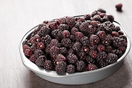 Pan Full Of Boysenberries