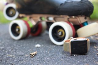 apple watch with nylon skate