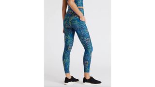 best leggings with pockets: m&s good move printed gym leggings